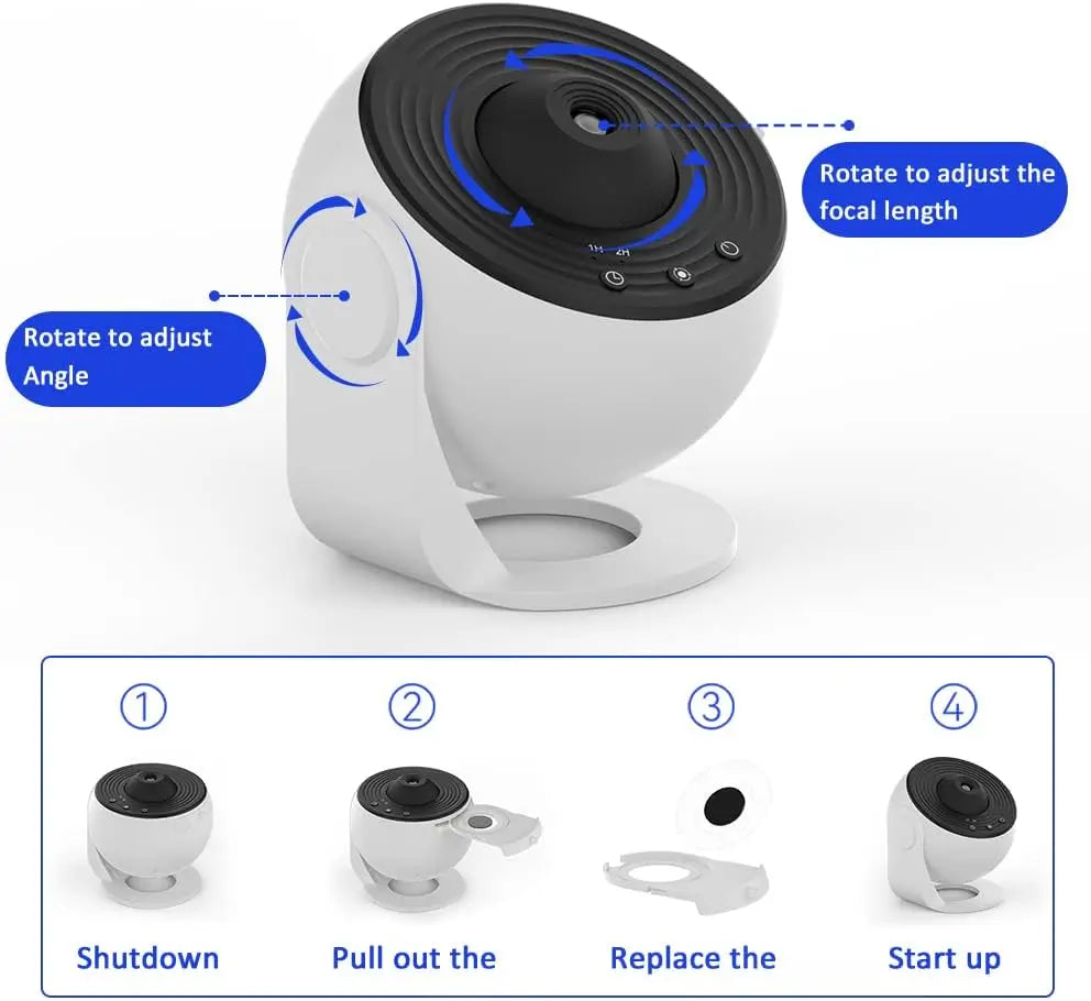 12 in 1 Galaxy Projector