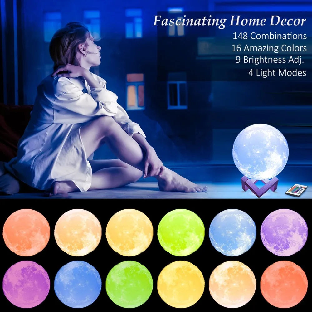 Moon Lamp (Multi-Color)
